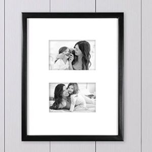 MCS Collage Frame 11x14” with 2 4x6” Mat Openings